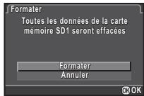 PENTAX K-3 - Formatage d'une carte mémoire - 2