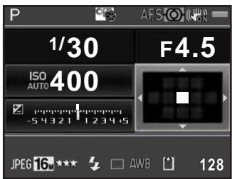 PENTAX K-50 - Utilisez le bouton de navigation (▲▶) pour sélectionner un mode de sélection du point de mise au point puis appuyez sur le bouton OK. - 3