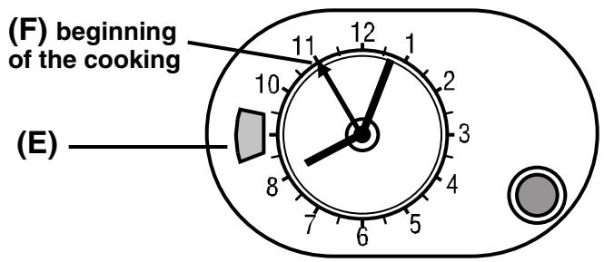 ROSIERES RFT 5577 AV - USE OF ANALOGUE CLOCK/PROGRAMMER - 1