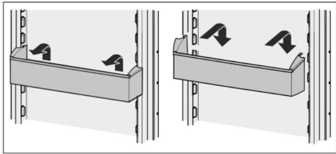 LIEBHERR IKS 1720-21 - Déplacer les balconnets de contre-porte* - 2