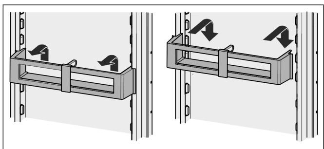 LIEBHERR IKS250 - Déplacer les balconnets de contre-porte* - 1