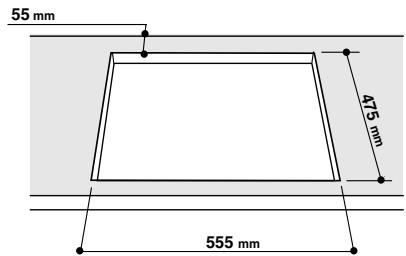 SCHOLTES TV750(BK)GH - Encastrement - 2