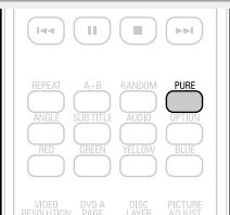 DENON DBT1713 - Appuyez sur PURE. - 2