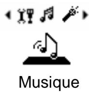 D-JIX C190 - Allez au mode musique : - 1