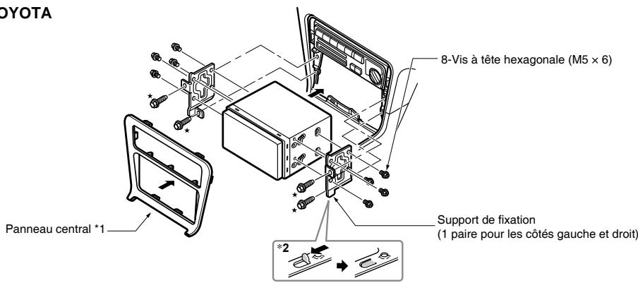 CLARION NX502E - Installation de l'appareil - 2