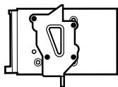 CLARION NX502E - Supports de fixation typiques - 1