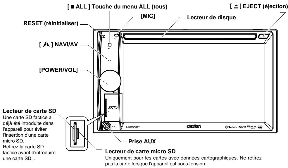 CLARION NX502E - Avertissement - 1