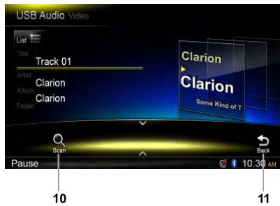 CLARION NX302E - Lecture MP3/WMA - 2