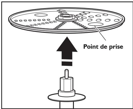KITCHENAID 5KFP0925EAC - Montage du disque à râper réversible - 1