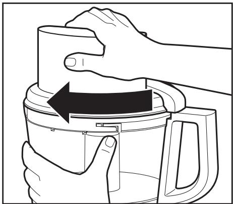 KITCHENAID 5KFP0925EAC - Retrait du couvercle du bol de travail - 1