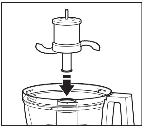 KITCHENAID 5KFP1335 - Montage du mini-bol et de la mini-lame - 2