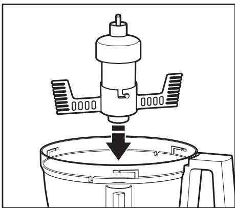 KITCHENAID 5KFP1335ECU - Installation du fouet à eœufs - 2