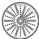 KITCHENAID ARTISAN 5KFP1644EOB - Pour râper des fromages à pâte ferme ou molle : - 1