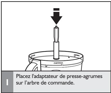 KITCHENAID ARTISAN 5KFP1644EOB - Installation/retrait du presse-agrumes - 1