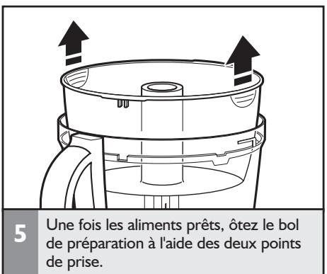 KITCHENAID ARTISAN 5KFP1644EOB - Installation/retrait du bol de préparation - 5