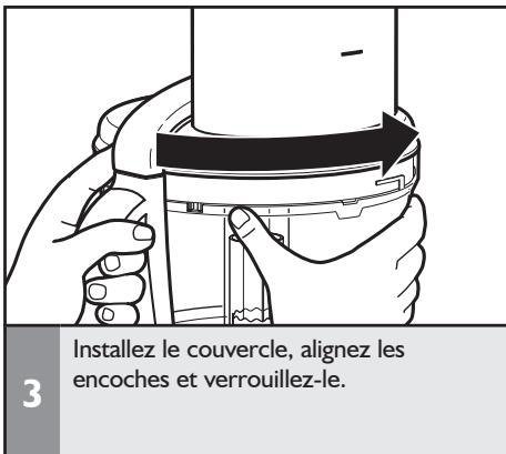 KITCHENAID ARTISAN 5KFP1644EOB - Installation/retrait du bol de préparation - 8