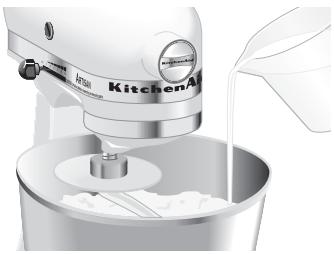 KITCHENAID 5KSM150 PSENK - Petrissage des pates à levure - 1
