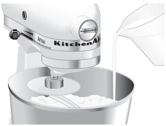 KITCHENAID 5KSM150PS - Pétrissage des pâtes à levure - 1