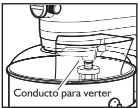 KITCHENAID 5KSM7580XEER - Para utiliser el escudo vertedor - 2