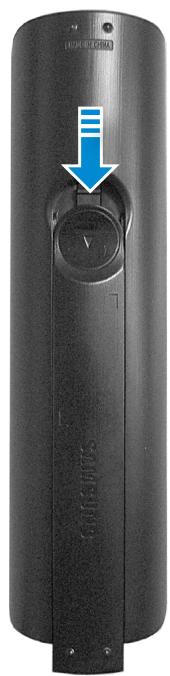 SAMSUNG DP700A3D-S01FR - Installation des piles - 1