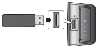 SAMSUNG HW-F450 - Avant de connecter un périphérique USB - 1