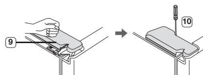 SAMSUNG RS61782GDSP - Montage de la porte du congélateur - 3