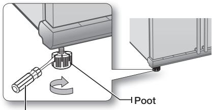 SAMSUNG RS61782GDSP - Als de vriezerdeur lager is dan de koelkastdeur - 1