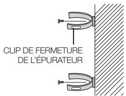 SAMSUNG RS61782GDSP - Fixation du clip de fermeture de l'épurateur - 1