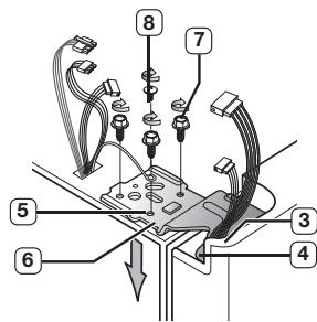 SAMSUNG RS61782GDSP - Montage de la porte du congélateur - 2