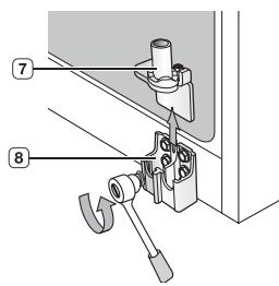 SAMSUNG RS61782GDSP - De koelkastdeur verwijderen - 4
