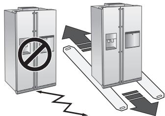 SAMSUNG RS61782GDSP - Déplacement de votre réfrigérateur - 3