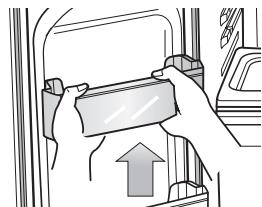 SAMSUNG RS61782GDSP - DE VRIEZERACCCESOIRES VERWIJDEREN - 2