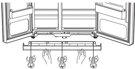 SAMSUNG RS61782GDSP - De Voorplint verwijderen - 1
