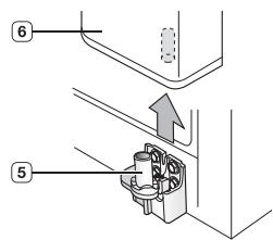 SAMSUNG RS61782GDSP - De koelkastdeur verwijderen - 3