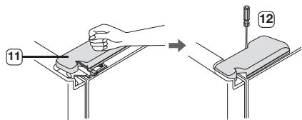 SAMSUNG RS61782GDSP - Montage de la porte du réfrigérateur - 4