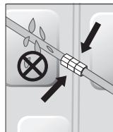 SAMSUNG RS61782GDSP - Raccordement du tuyau d'arrivée d'eau sur le réfrigerateur - 7