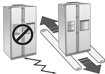 SAMSUNG RS61782GDSP - Het verplaatsen van uw koelkast - 2