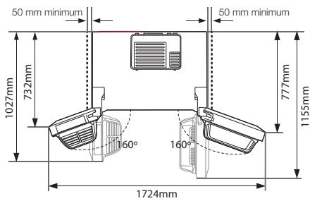 SAMSUNG RS61782GDSP - Choix du lieu d'installation - 2