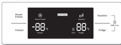 SAMSUNG RS61782GDSP - DE KOELKAST BEDIEN - 3