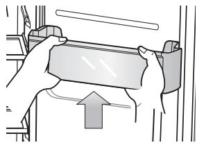 SAMSUNG RS61782GDSP - DE KOELKASTACCESOIRES VERWIJDEREN - 3