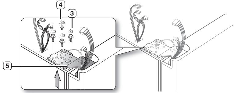 SAMSUNG RSA1UTMG - Démontage de la porte du congélateur - 2