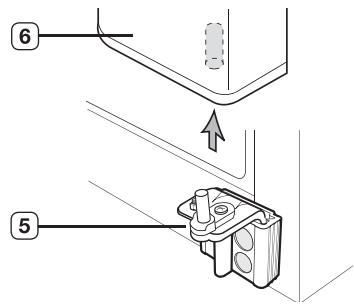 SAMSUNG RSA1UTMG - Démontage de la porte du réfrigérateur - 3