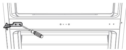SAMSUNG RB30J3000WW - Inversion du SENS d'ouverture de la porte (en OPTION) - 14