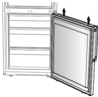 SAMSUNG RB30J3000WW - OMDRAAIEN VAN DE DEUREN (OPTIONEEL) - 9
