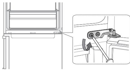 SAMSUNG RB30J3000WW - WECHSELN DES TÜRANSCHLAGS (OPTIONAL) - 8