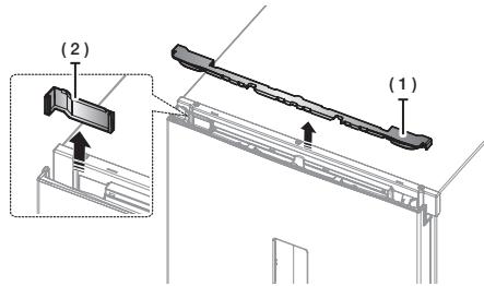 SAMSUNG RB30J3000WW - WECHSELN DES TÜRANSCHLAGS (OPTIONAL) - 2