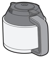 PANASONIC NC-DF1WXE - Carafe en acier inoxydable (Pour le NC-ZF1) - 1