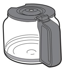 PANASONIC NC-DF1WXE - Carafe en verre (Pour le NC-DF1) - 1