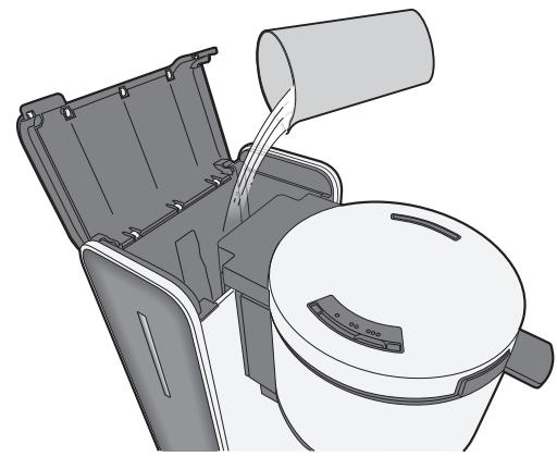 PANASONIC NC-DF1WXE - De kan voorverwarmen (NC-ZF1 alleen) - 2