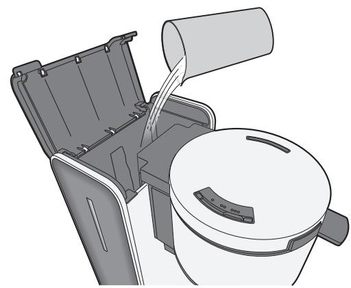 PANASONIC NC-DF1WXE - Preheating the jug (NC-ZF1 only) - 1